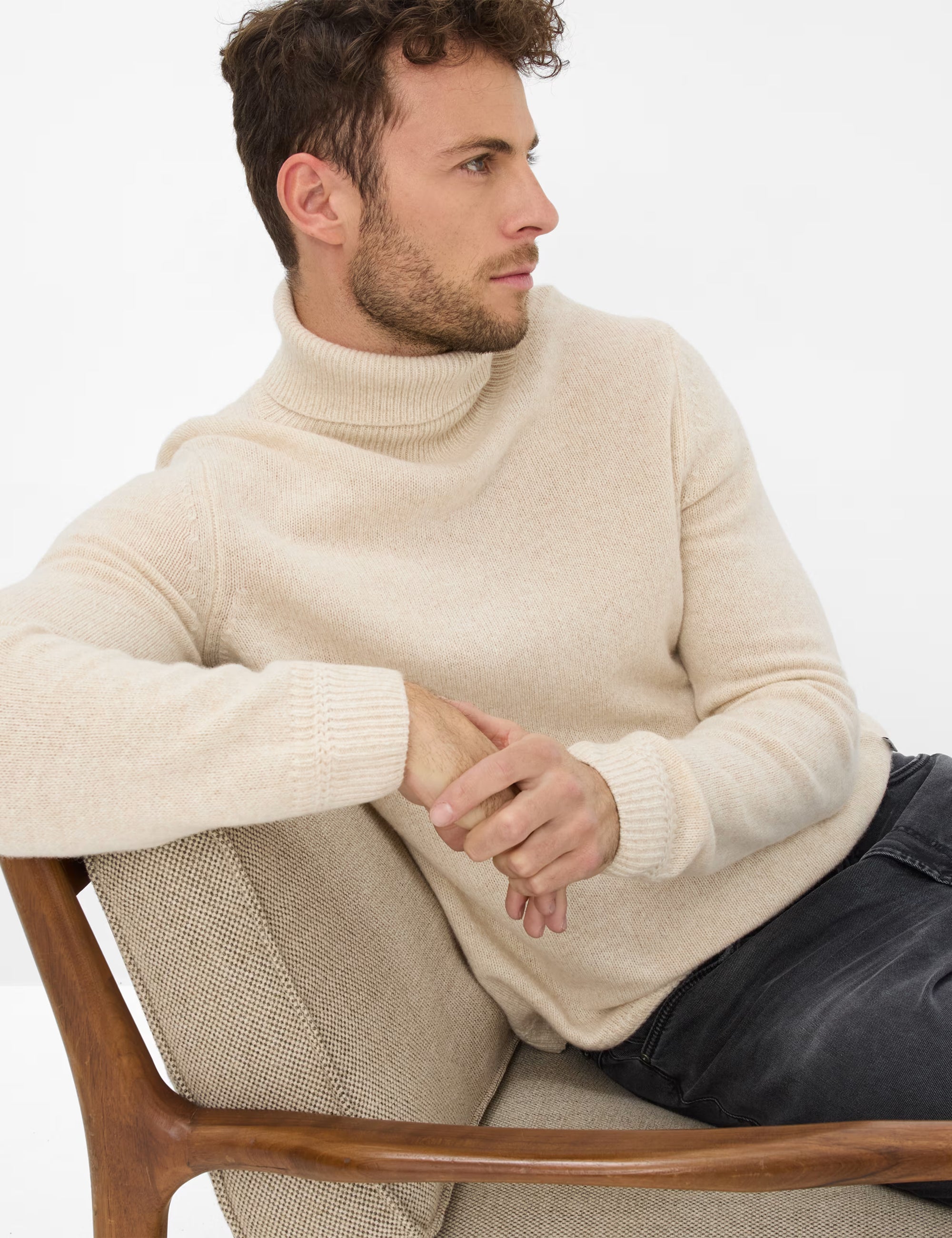 Brax - Lambswool-Strickpullover im hochwertigen Wollmix - Brian