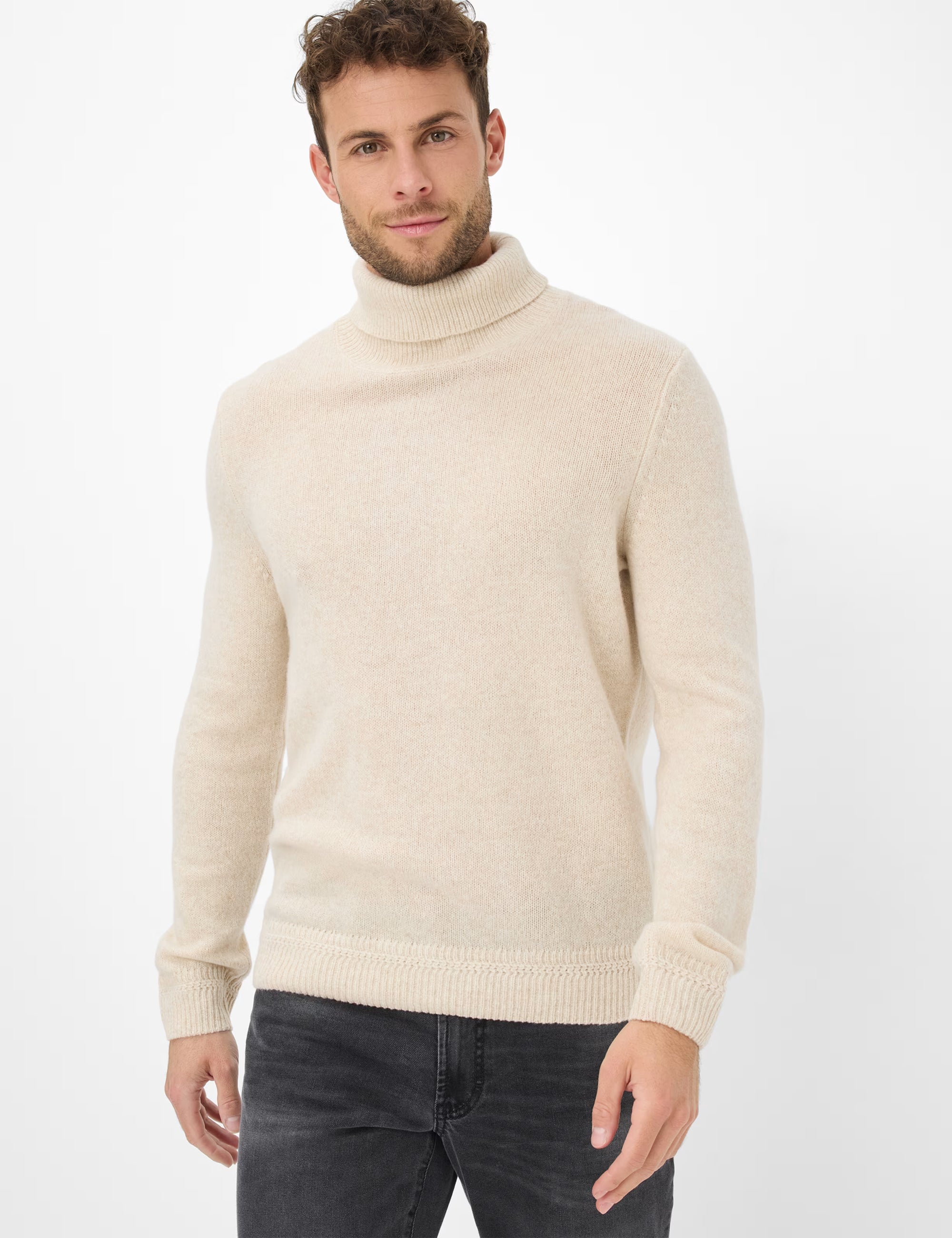 Brax - Lambswool-Strickpullover im hochwertigen Wollmix - Brian