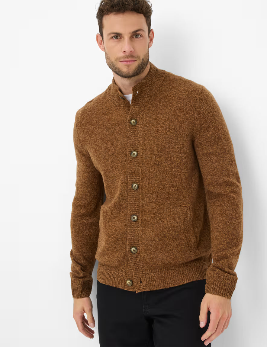 Brax - Lambswool Strickjacke im hochwertigen Wollmix - Jeff
