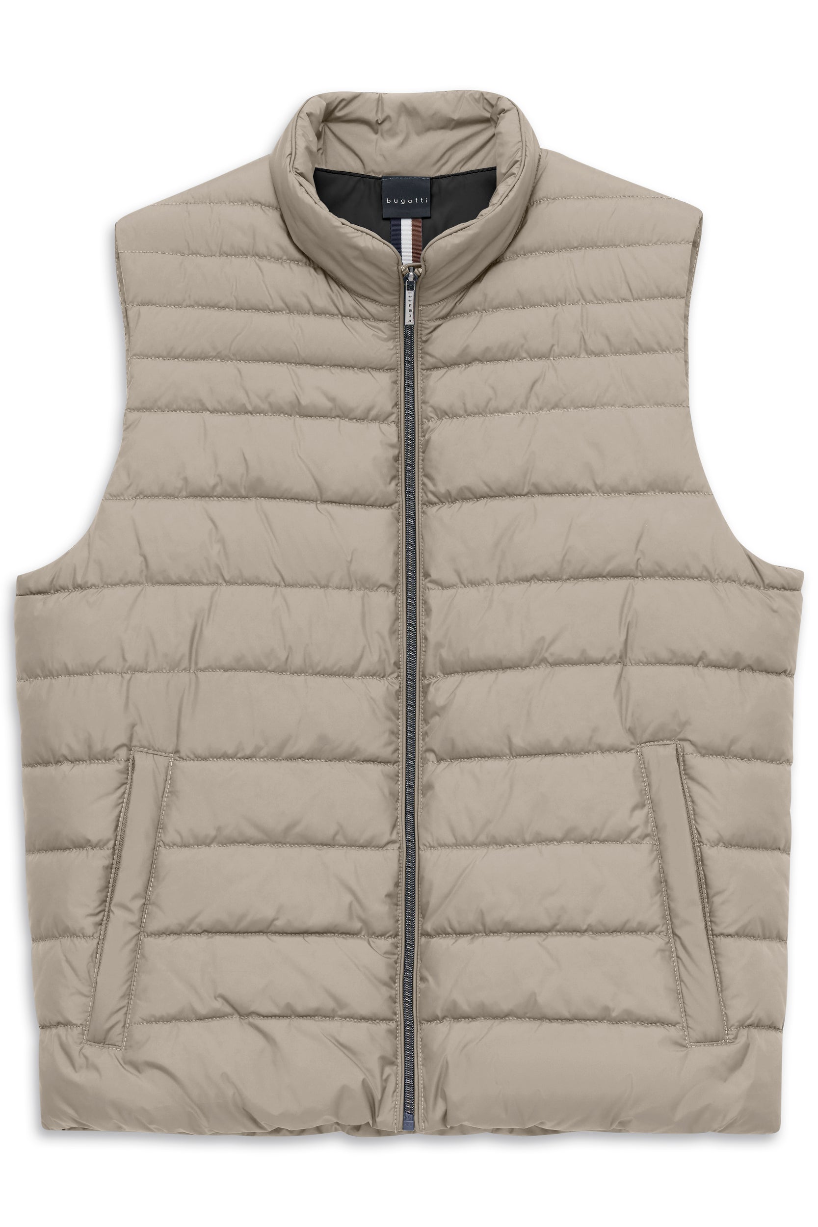 Bugatti - Leichte Steppweste in Beige