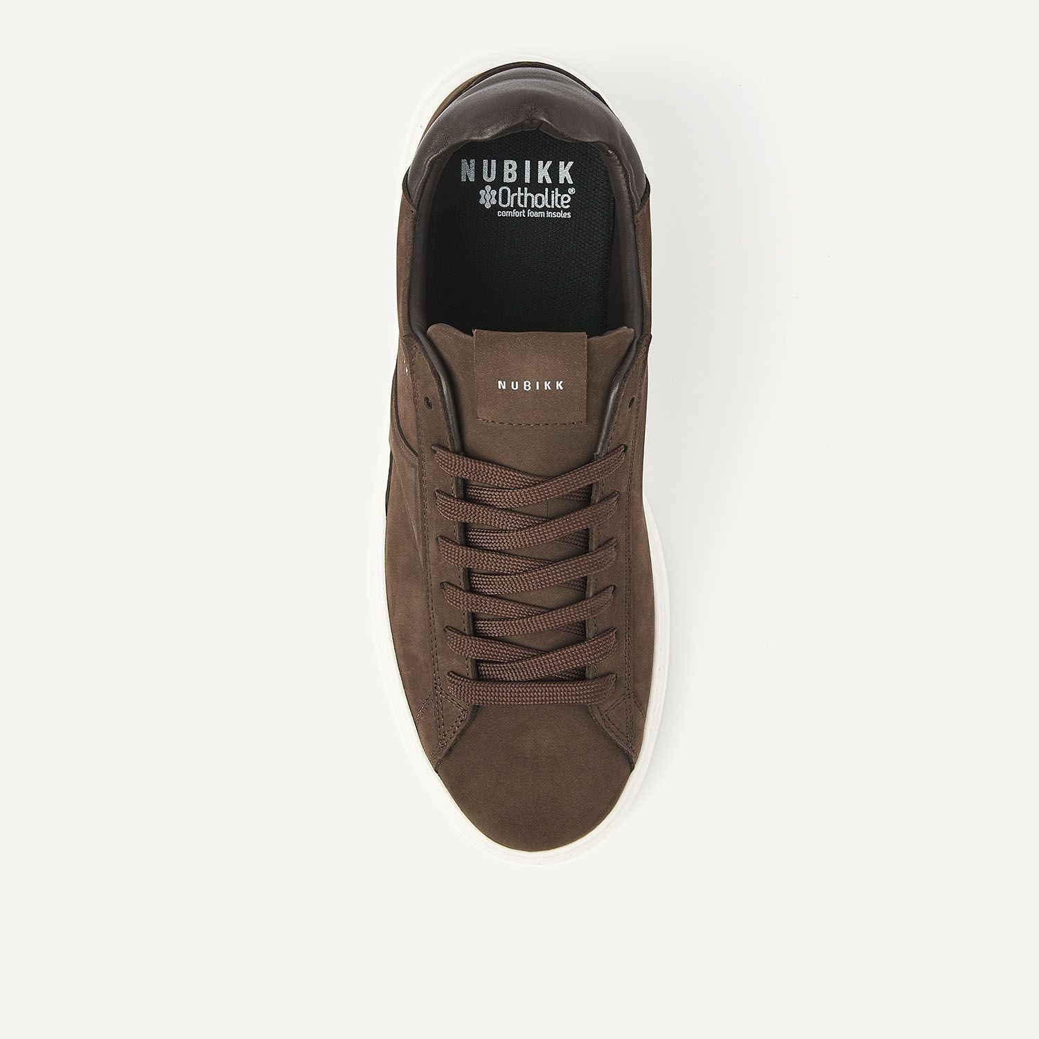 Nubikk - Stilvoller Sneaker in Dunkelbraun - Vick Cosmo