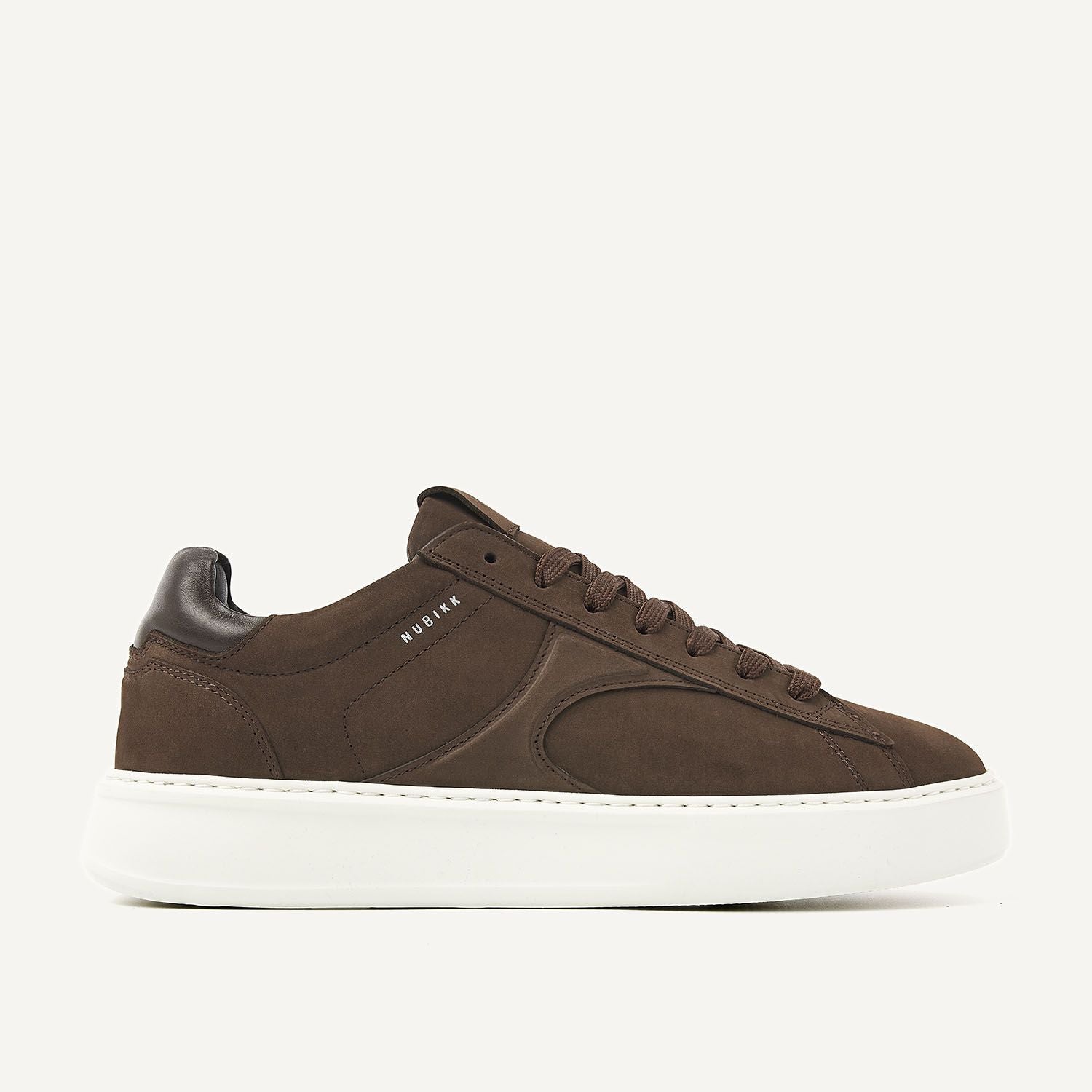 Nubikk - Stilvoller Sneaker in Dunkelbraun - Vick Cosmo
