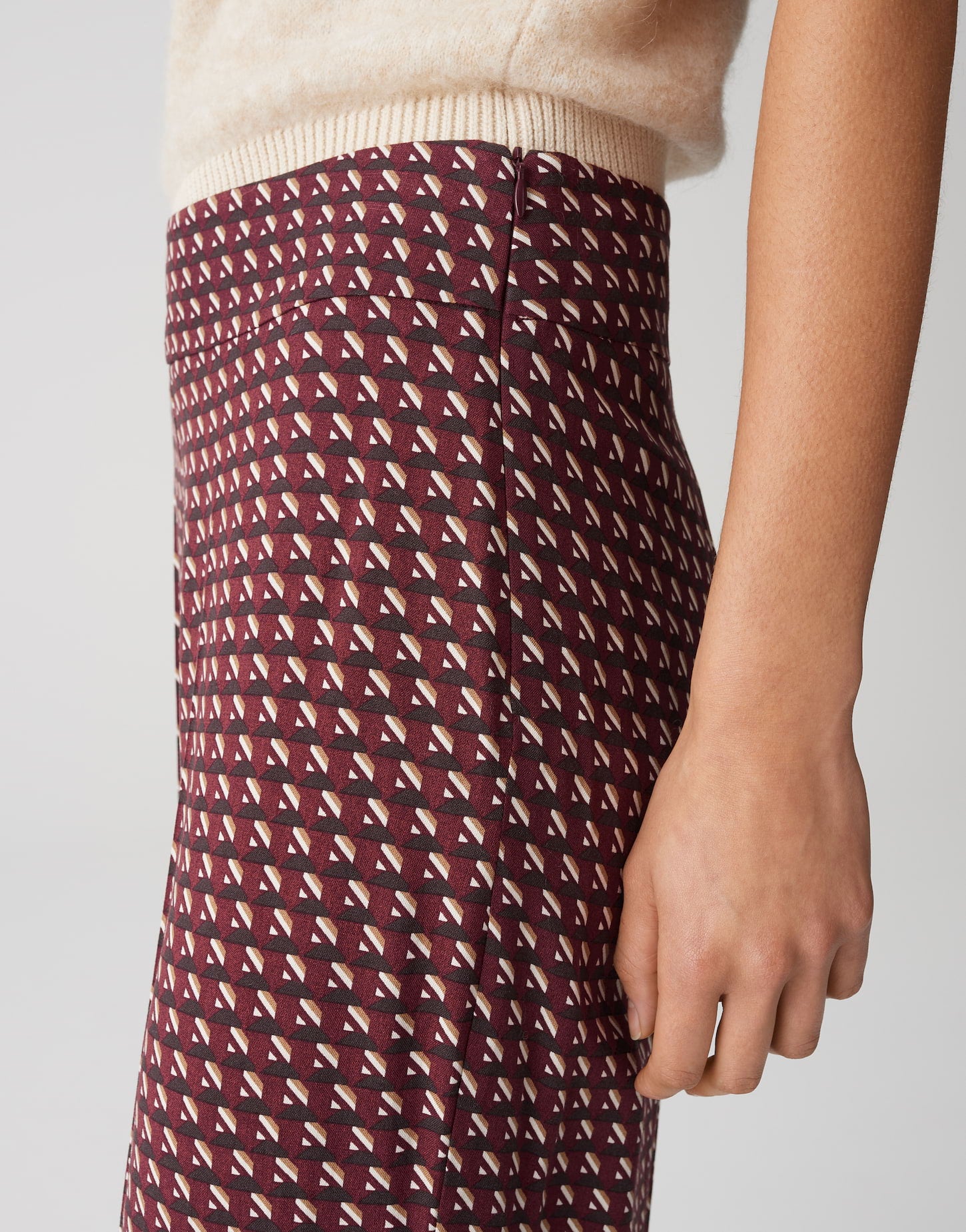 Opus - Stilvolle Culotte mit modernem Print - Misha