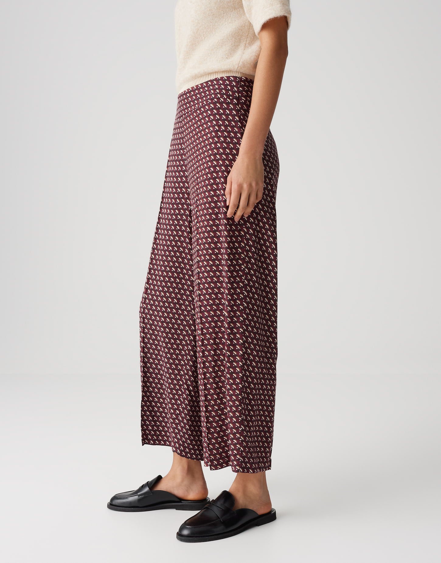 Opus - Stilvolle Culotte mit modernem Print - Misha