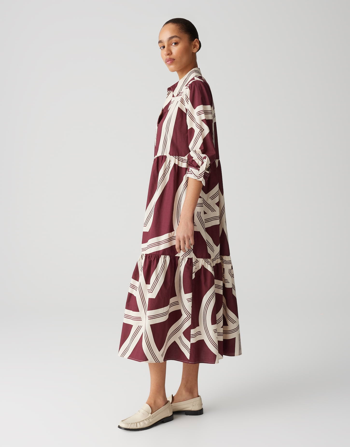 Opus - Printkleid aus nachhaltiger Baumwolle - Werano