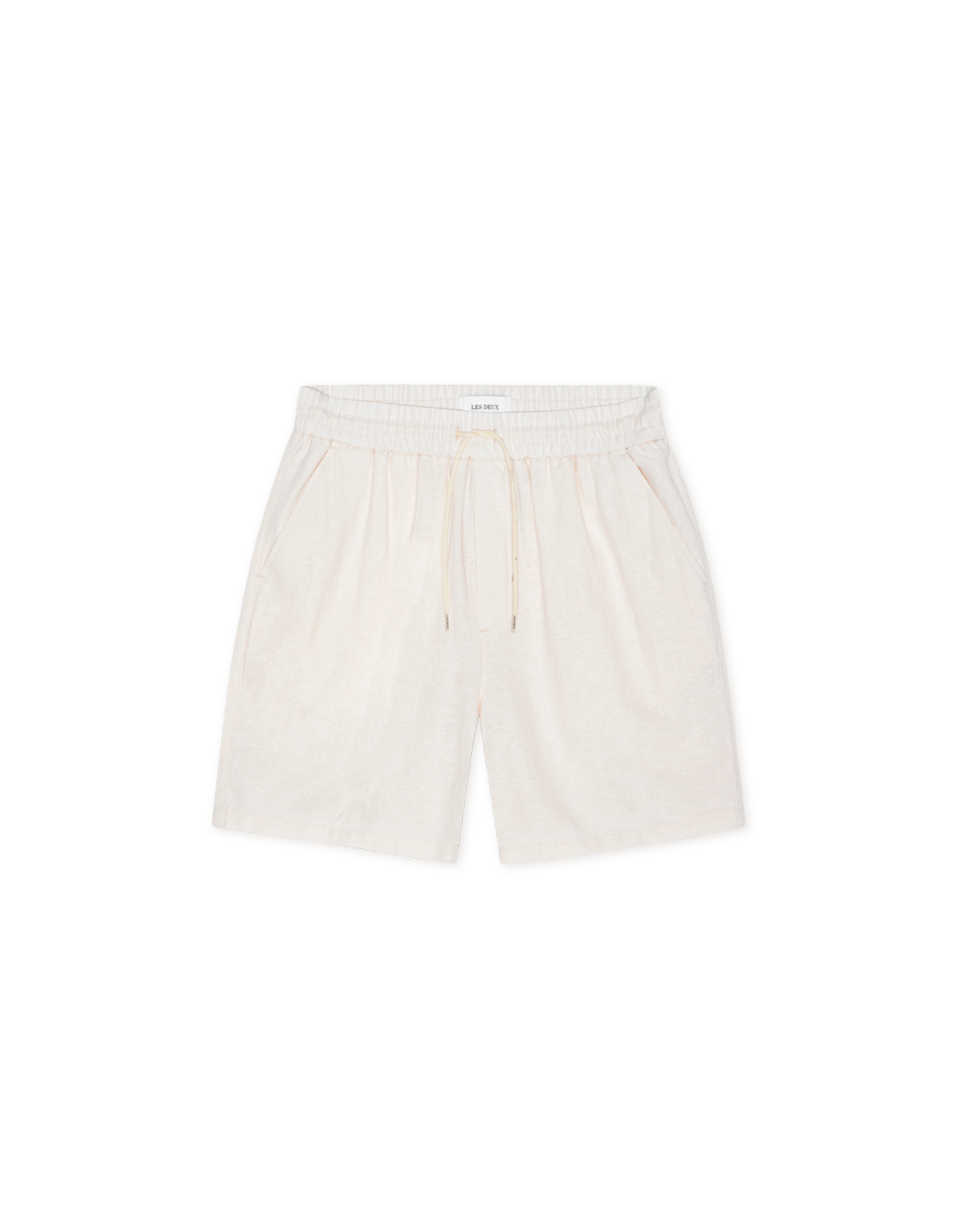 Les Deux - Kurze Hose aus Leinenmix in Offwhite - Otto