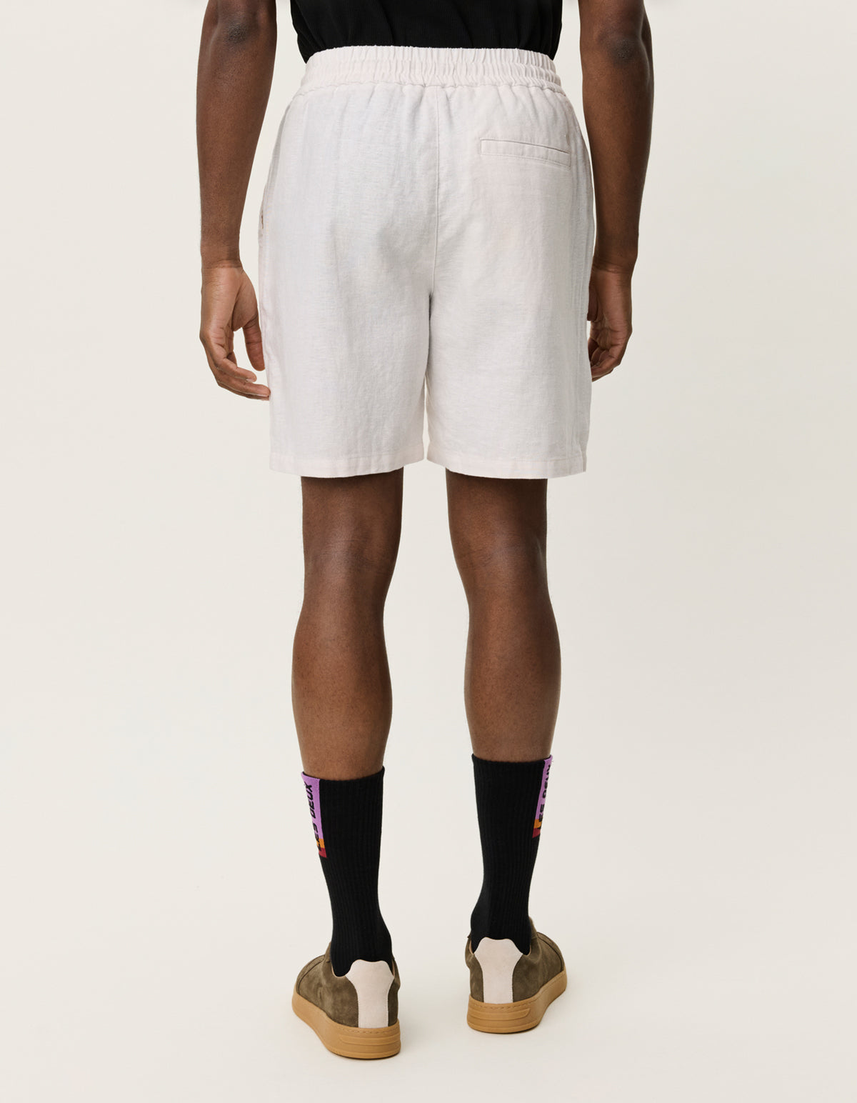 Les Deux - Kurze Hose aus Leinenmix in Offwhite - Otto