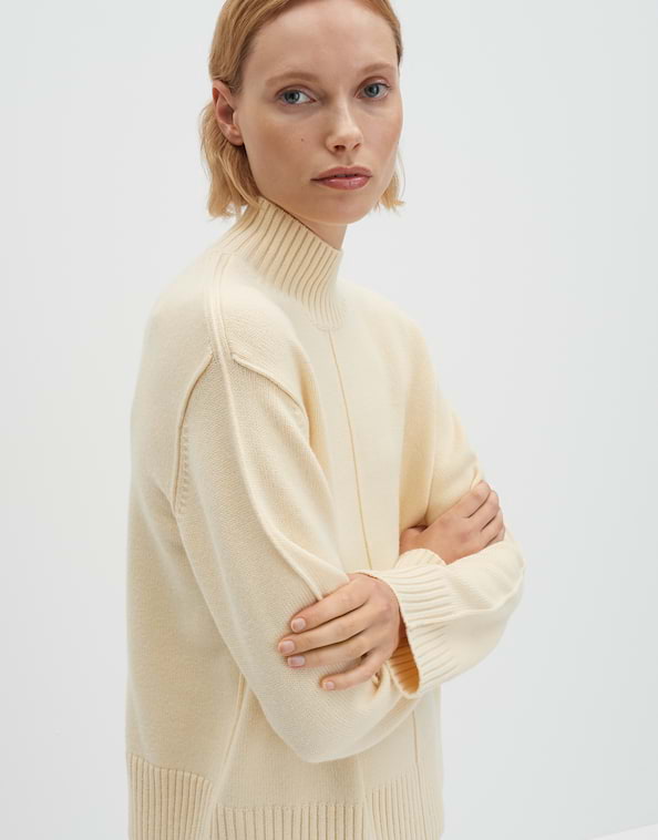 Someday - Loose Strickpullover im hochwertigen Wollmix - Telske