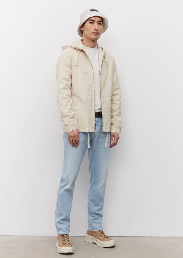 Marc O´Polo - Kapuzen-Overshirt aus hochwertiger Baumwolle