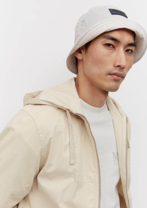 Marc O´Polo - Kapuzen-Overshirt aus hochwertiger Baumwolle