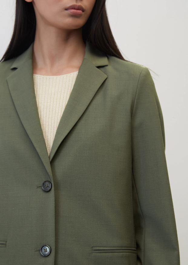 Marc O´Polo - Oversize Blazer aus stretchigem Woll-Mix