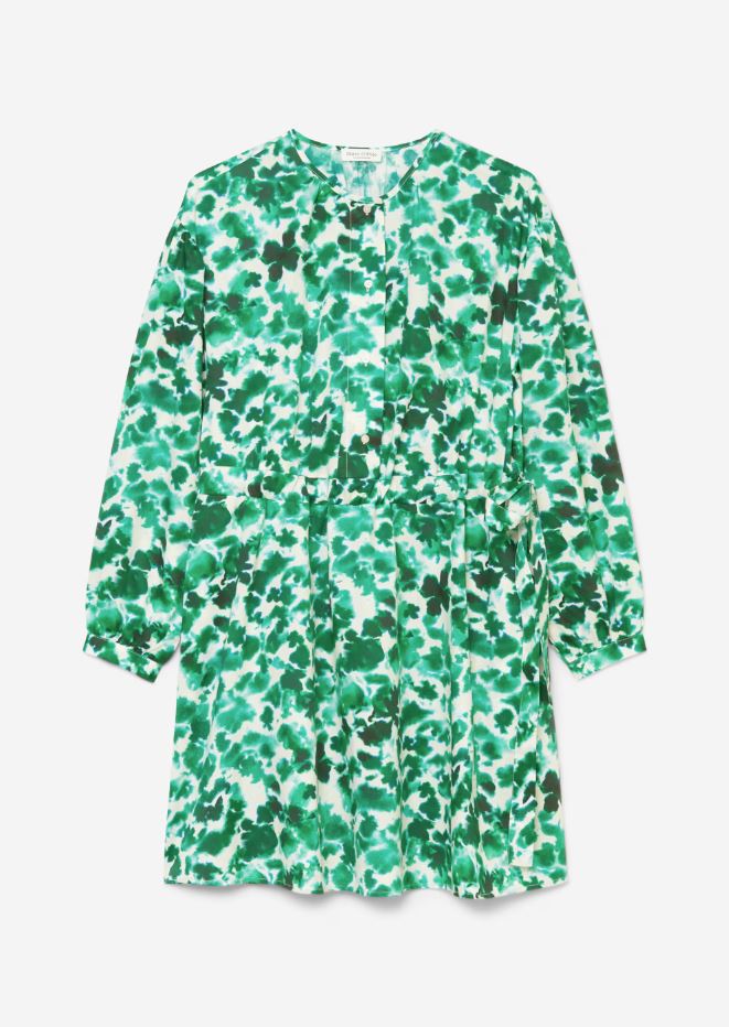 Marc O´Polo - Kurzes Volumenkleid mit Raffungen