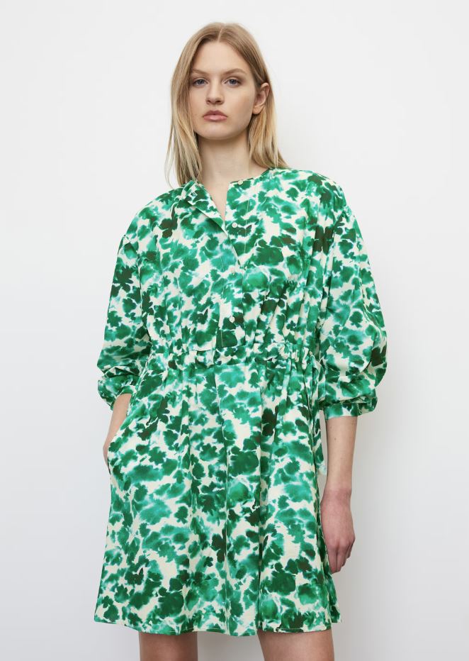 Marc O´Polo - Kurzes Volumenkleid mit Raffungen