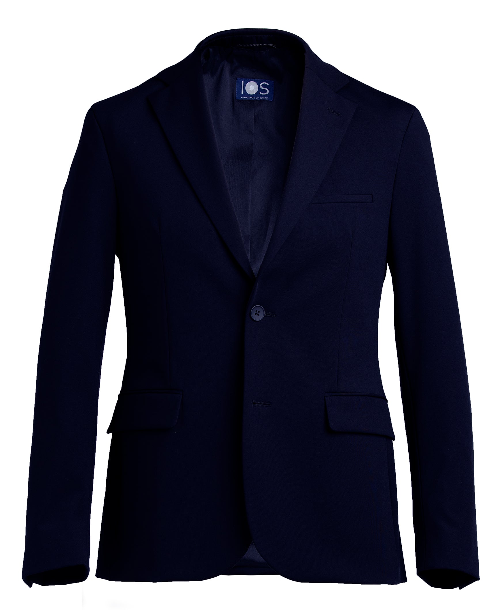 IOS - Schlank geschnittenes Sakko aus sehr bequemer Jerseyware - Navy