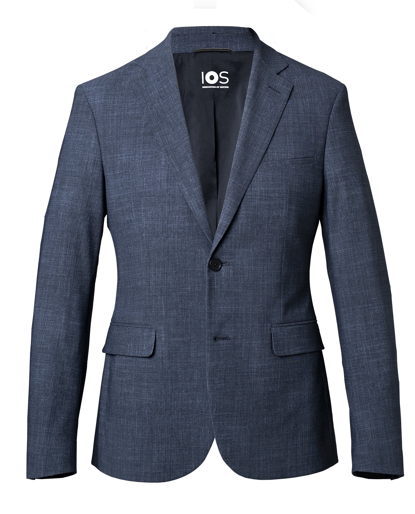 IOS - Schlank geschnittenes Sakko aus sehr bequemer Jerseyware - Steel Blue
