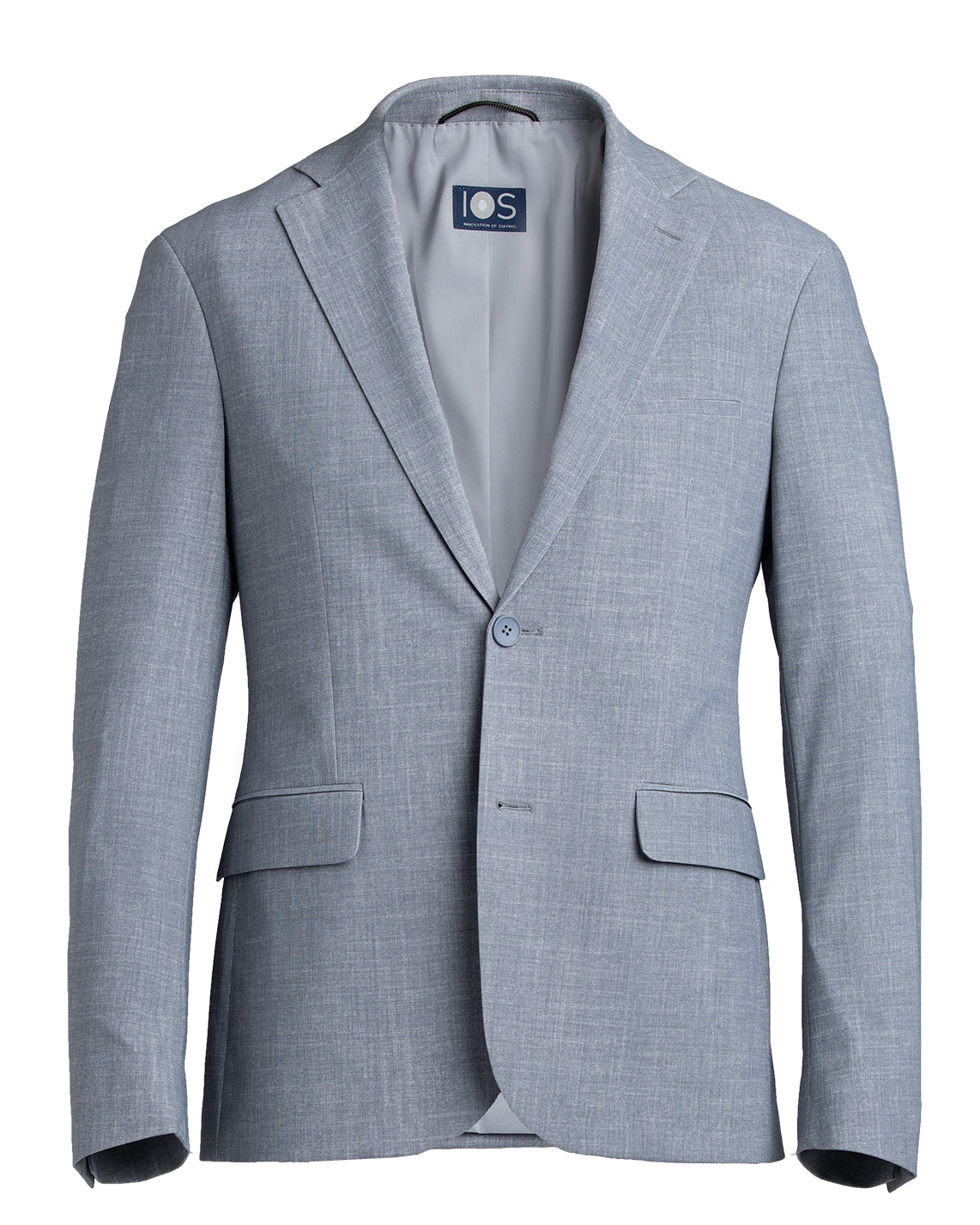 IOS - Schlank geschnittenes Sakko aus sehr bequemer Jerseyware - Light Grey