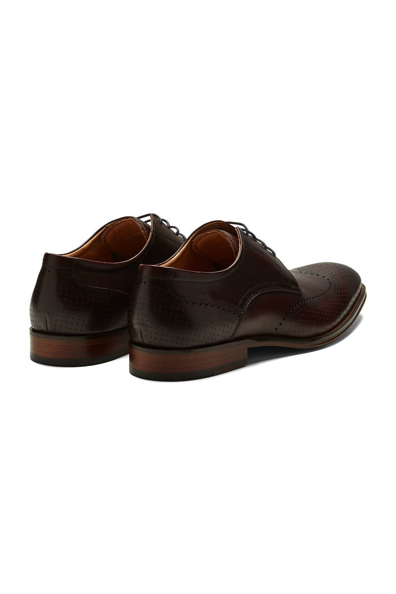 Digel - Lederschuhe mit Lochprägung - Selleng
