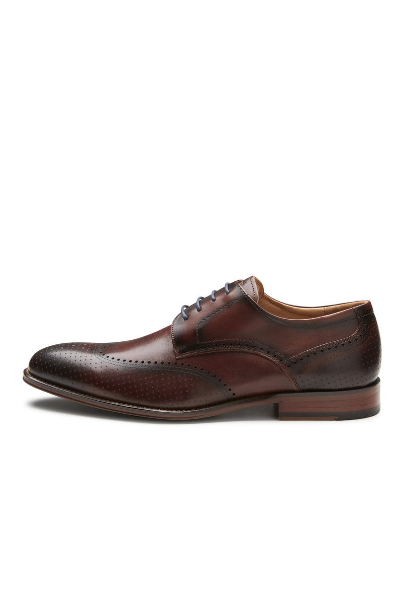 Digel - Lederschuhe mit Lochprägung - Selleng