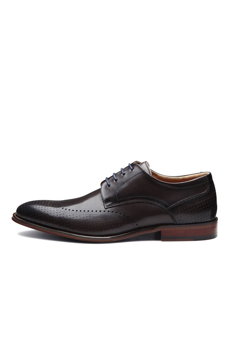 Digel - Lederschuhe mit Lochprägung - Selleng
