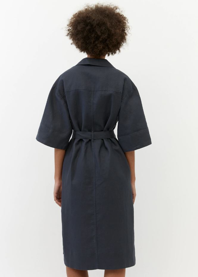 Marc O´Polo - Hemdblusenkleid aus reinem Leinen