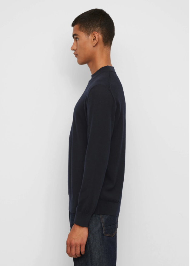 Marc O´Polo - Stehkragen- Pullover aus feiner Merinowolle