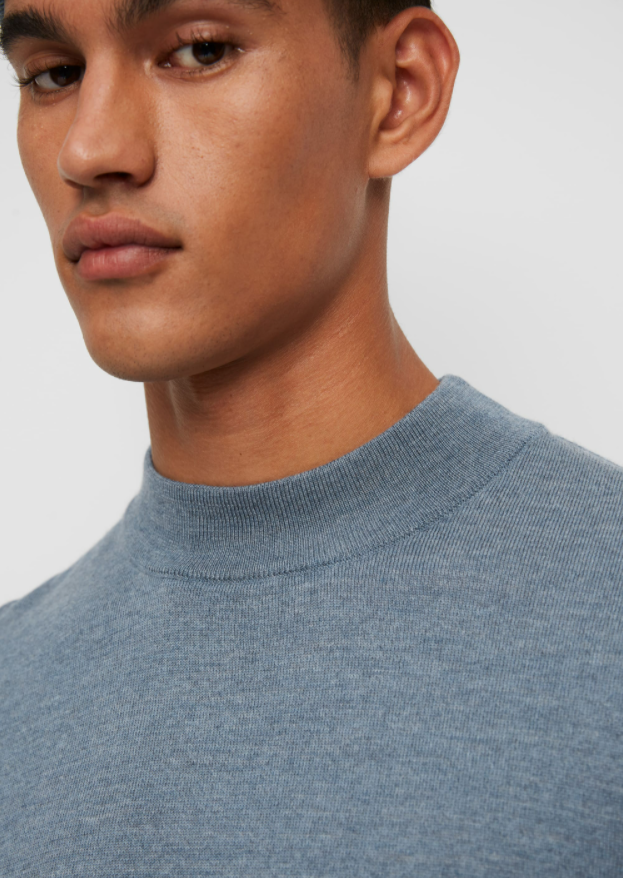 Marc O´Polo - Stehkragen- Pullover aus feiner Merinowolle