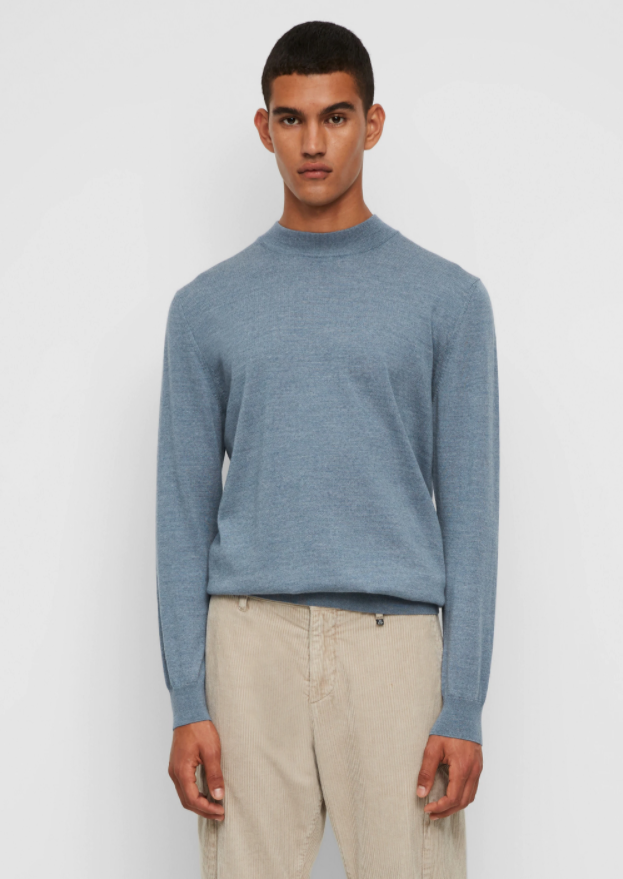 Marc O´Polo - Stehkragen- Pullover aus feiner Merinowolle