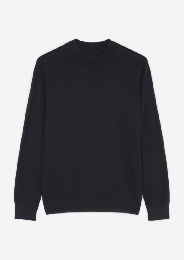 Marc O´Polo - Stehkragen- Pullover aus feiner Merinowolle